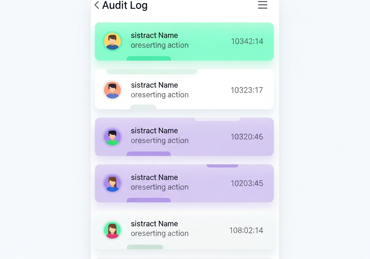 Know who touched the money and when